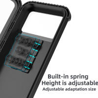 Soporte Ajustable Y Rotativo De 360° Para Móvil Y Bicicleta Universal Resistente Al Agua Para Motocicleta Compatible Con GPS Soporte De Teléfono Móvil Para Vehículos - details 5