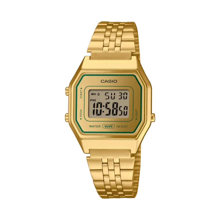 Reloj CASIO Mujer Vintage Dorado LA680WEGV-9AEF - Digital resistente al agua - 1