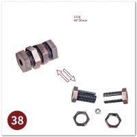 Juego De Rompecabezas Inteligente IQ Metal Clásico Para Niños Y Adultos Juguetes Mágicos Desafiantes Regalos Divertidos - details 37