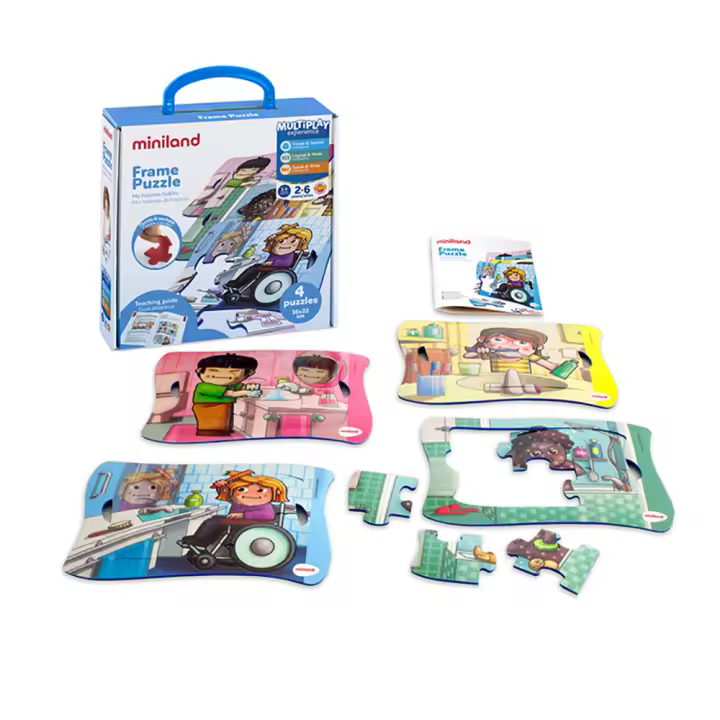 Frame Puzzles: Hábitos de higiene - 1