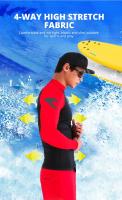 Camiseta De Natación Para Hombres Con Protección UV Ropa De Playa Guardia Contra Picaduras Manga Larga Deportes Acuáticos Camiseta De Surf - details 2