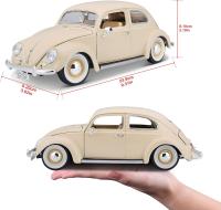 Volkswagen Käfer-Beetle (1955) Coche Escala 1:18 - Burago 12029 - details 4