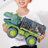 Juguete de Coche con Transporte de Dinosaurios Indominus Rex Jurassic World Parque Modelo de Camión para Regalos de Cumpleaños de Niños Juguetes Recomendado para Niños Tipo de Vehículo: Camiones - details 0