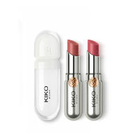 Pack rutina maquillaje KIKO MILANO lip set: Coloured Balm 08 + Coloured Balm 06 + Lip Volume Transparent - details 0