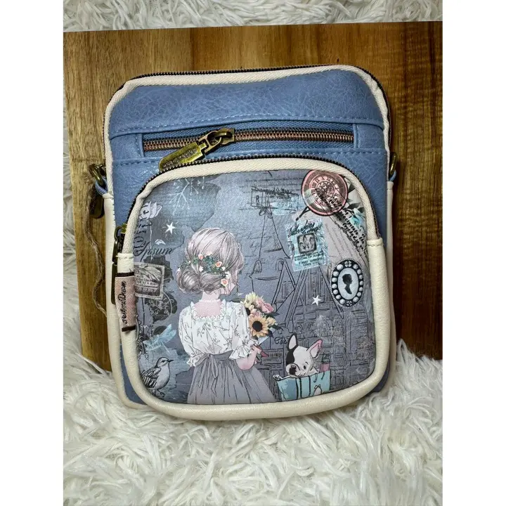 Sweet & Candy Bags Sweet & Candy Bolso Bandolera Mujer Sweet Candy con Cremallera y Correa Ajustable - 1