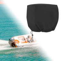 Cubierta De Motor Externo Para Barco En 420D Oxford Resistente Al Agua Cubierta Protectora Para Motor De 0 a 10 HP Accesorio Marítimo Universal - details 1