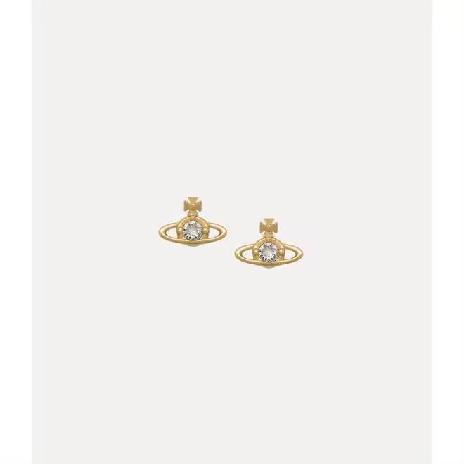 Pendientes solitaire enano de Vivienne Westwood, Vien con original Caja De Regno. Es El Giunte más original para Familiares y Amigás. - 1