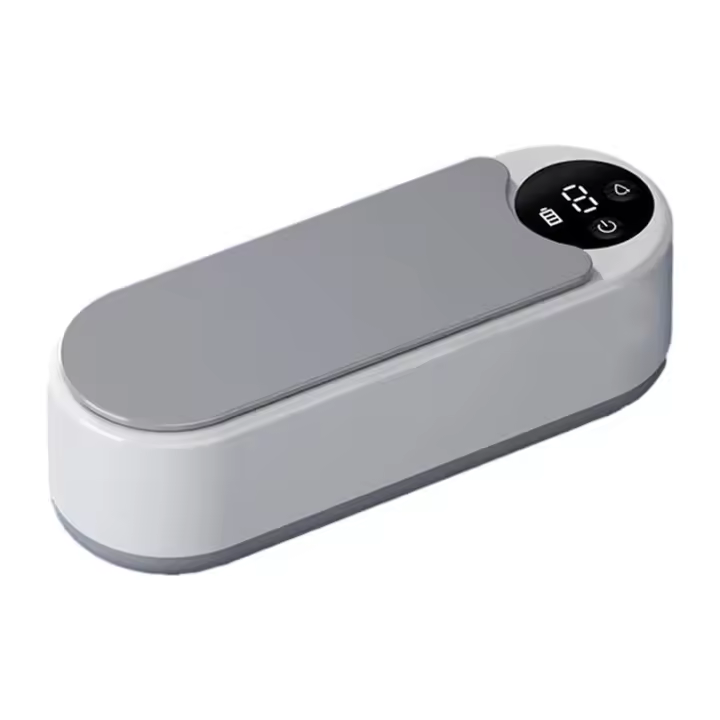 Máquina De Limpieza Ultrasonica Portátil 450ml Para El Hogar Limpiador De Joyas Para Anillos Gafas Y Brochas De Maquillaje - 1