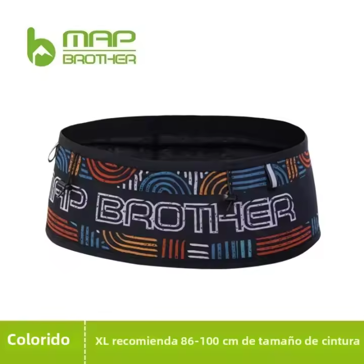 Bolsa De Cintura Para Correr MAP BROTHER W1002 Portátil Para Teléfono Móvil Bolsa De Agua Para Maratón De Senderismo Y Gimnasio Unisex - 1