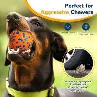 Juguete Para Morder De Goma Resistente Al Masticar Bola Interactiva De Entrenamiento Para Dientes De Los Perros De Alta Elasticidad Y Calidad - details 3