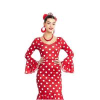 Disfraz de Sevillana Traje de Flamenca Mujer y Niñas - details 0