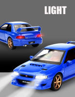 Modelo De Coche Simulación 1:32 Impreza WRX STI De Metal Para Jóvenes Y Adultos Regalo Para Niños Juguetes Decorativos De Vehículos - details 5