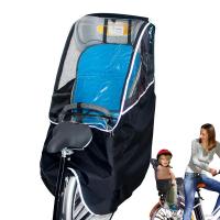 Cubierta De Lluvia Para Asiento De Niño En Bicicleta Con Ventana Transparente Universal Impermeable Para Bicicleta - details 8