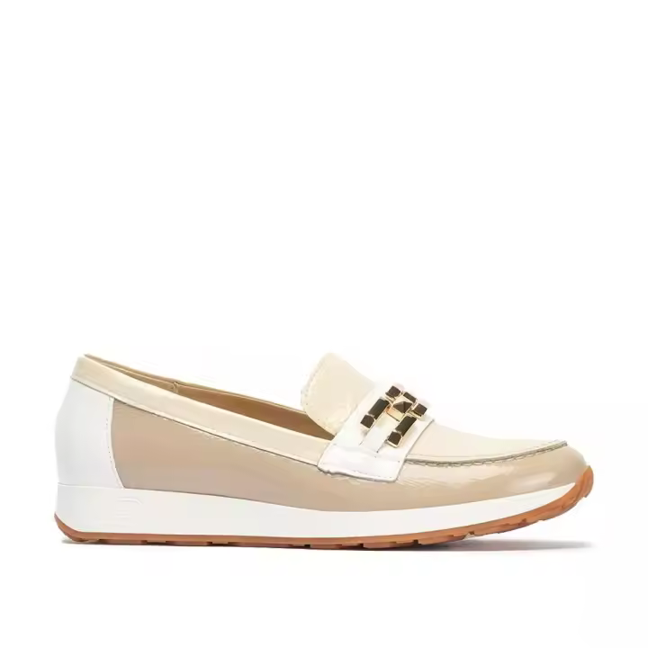 Zapatos mocasin Pitillos 5675 beige mujer552730002 - 1