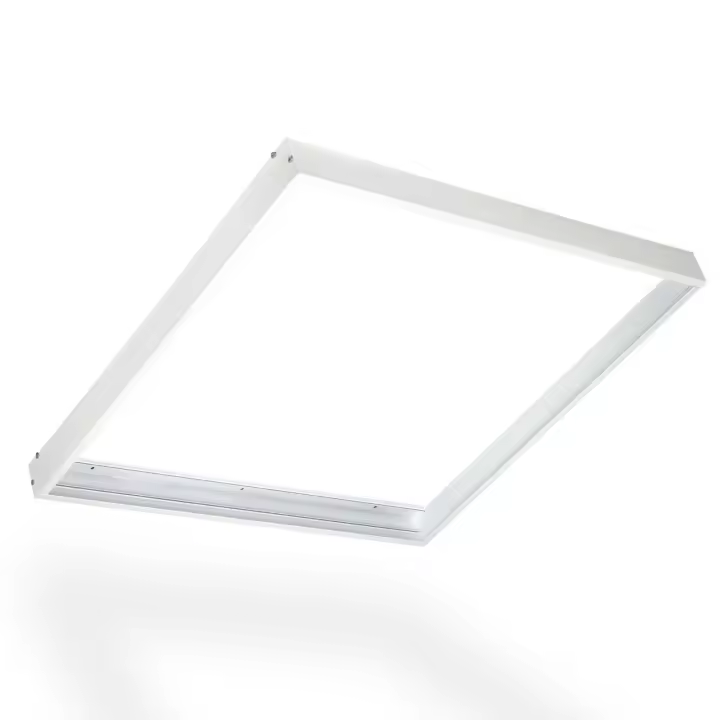 FACTORLED KIT SUPERFICIE PARA PANEL LED 60X60 MARCO BLANCO PARA TECHO - 1