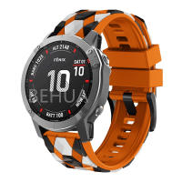Silicone WatchStrap For Garmin Fenix 7x 7 6 5 6X Pro 5X Plus Fenix 3HR Quick Release 22 26mm WristStrap For Garmin Enduro 2 Band - details 0