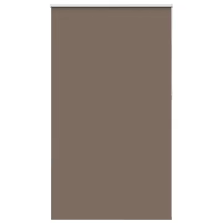 Estor Enrollable Opaco Color Café 135x210cm Tela Ancho 131,6cm - 1