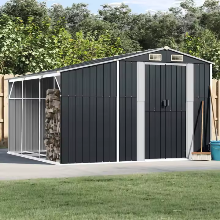 Caño de Jardín antracita 277x279x179 cm en Arce galvanizado - 1
