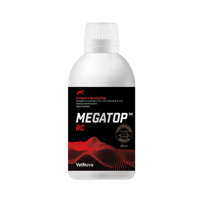 MEGATOP RC 180 ml suplemento multivitamínico para perros Vetnova - 1