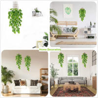 Planta Artificial De Monstera Colgante Falsa Con Hojas De Palma Y Hierba De Iva Para Decoración De Exposiciones Y Jardines - details 2