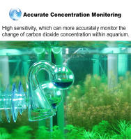 Detector De CO2 Sensor Monitor Para Acuario Tanque De Peces Con Indicador Difusor De Vidrio Verificador De Gota Adecuado Para Tanque Acuático Planchado Prueba De PH - details 3