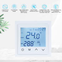 Termostato Inteligente De Pantalla Digital LED Táctil Control De Temperatura Para Calentamiento Por Piso 16A Sensor NTC 85-265V - details 6
