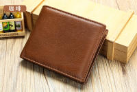 Cartera De Cuero Genuino Para Hombre WESTAL Con Bolsillo Para Monedas Y Tarjetas Tres Hojas Cierre De Cordón Casual - details 13