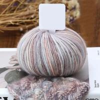 Hilo De Crochet Suave Para Invierno DIY Tejido a Mano Con Algodón Mohair Yarn Para Pasteles Ropa Gorro Cuello Largo - details 6