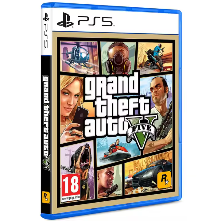 Grand Theft Auto V PS5 - Nuevo a Estrenar - Pal España - Playstation 5 - Mundo Abierto - Rockstar Games - Take 2 - TOP VENTAS - 1