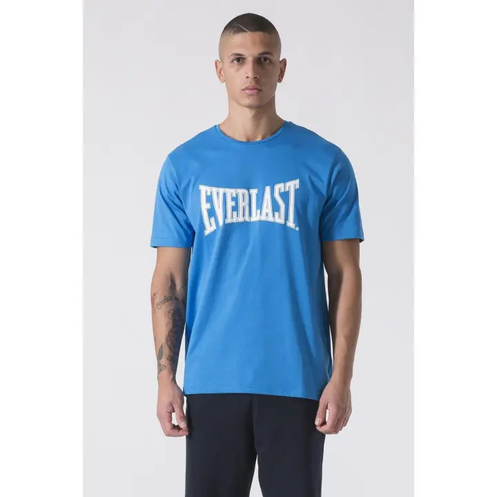 Camiseta Hombre Manga Corta Everlast  Blue - 1