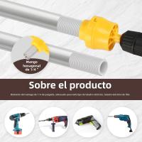 Herramienta De Hacer Tornillos PVC Para Taladro Eléctrico Kit Profesional De Hacedor De Tornillos Con 3 Herramientas De Tornillado Para Plomería - details 4