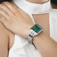 Reloj de mujer cuadrado con la esfera verde colección Square - details 1
