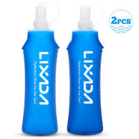 Bote De Agua Deportivo Lixada 500ml Plegable Y Suave Para Exterior Bicicleta Senderismo Correr Escalada Sin BPA - details 0