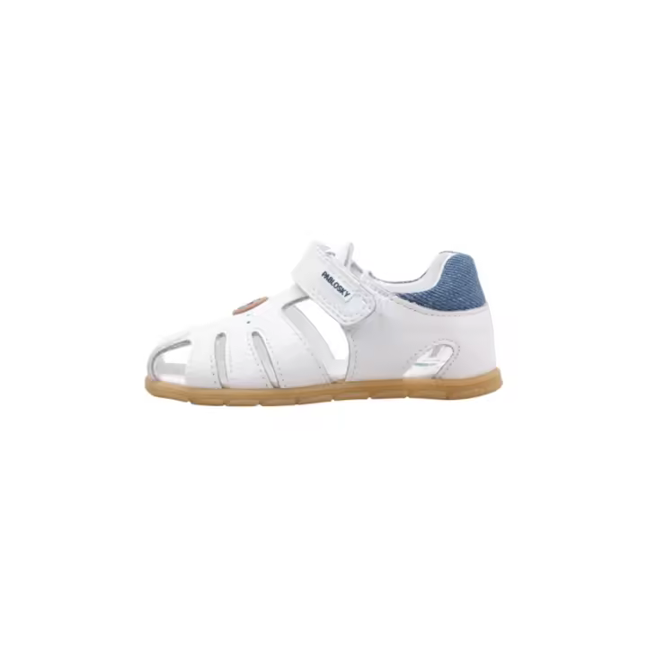 Pablosky 051802 Sandalias Planas Bebé - niño (hasta la talla 30) Blanco - 1