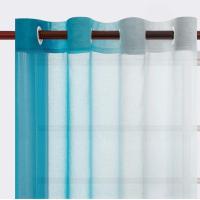 Cortina De Transparencia Gradiente Con Apariencia De Grommets Falsos 1.32mx1.6m Múltiples Colores Disponibles Para Cortinas De Hogar - details 15