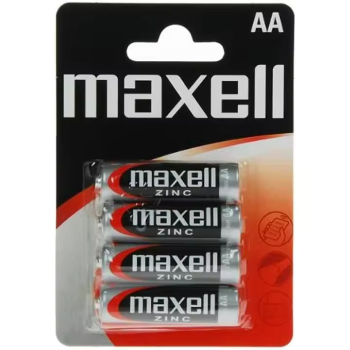 Maxell 4 x AA Batería de un solo uso Zinc-carbono - 1