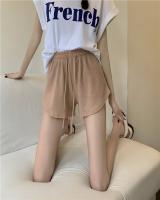 Nuevos Shorts De Lino Para Mujer Verano 2024 Cintura Alta Sobredimensionados Moda Casual Deportiva Pantalones Cortos Tallas S-4XL - details 22