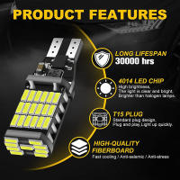 2pcs Luz De Retroiluminación LED Para Audi Q5 Accesorios 2008-2020 2400LM T15 12V Piezas Para Automóvil - details 4