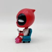Figuras De Acción Deadpool Y Wolverine Q Edition Colección Dogpool Con Bobblehead Juguete Para Niños Decoración De Ornamento - details 4