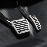 Cubierta De Pedal De Gas Y Freno Para Coche En Acero Inoxidable Para Land Rover Discovery 5 2014-2020 Defender 110 2020 Range Rover Vogue 2013-2020 - details 3