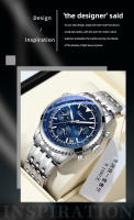 Reloj De Pulsera De Moda Para Hombre CHENXI 928 Con Cuarzo Multifuncional Luminoso Resistente Al Agua Correa De Acero Inoxidable Calendario Estilo De Negocios - details 1