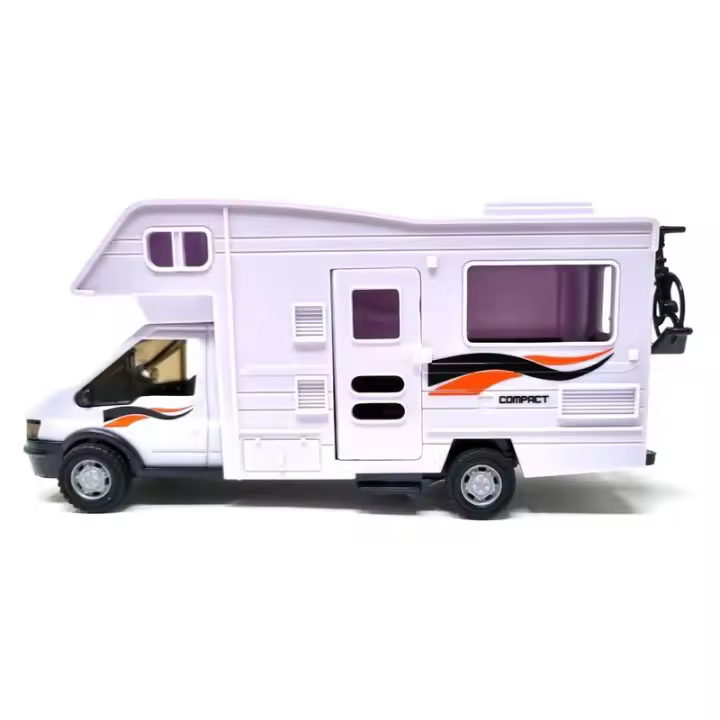 Autocaravana Metálica Blanca 1:48 GT-4941B PLAYJOCS - 1