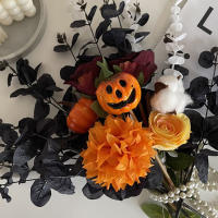 Flores Artificiales De Eucalipto Negro 34cm Para Decoración De Habitaciones Y Mesas Decoración De Navidad Y Año Nuevo - details 9
