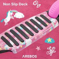 Patinete Arebos 3 Ruedas LED-XXL - Asiento Ajustable - Freno de Mano - para Niños - details 21