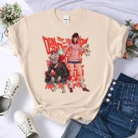 Camiseta Dandadan Okarun Para Mujer Estilo Hip Hop Coreano Y2k Streetwear Colorida Top Tees Casual O-Neck Cuerpo Regular - details 16