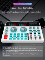 Tarjeta De Sonido Profesional 722 H9 Con Bluetooth Doble Reducción De Ruido Para Mezcla Y Grabación Equipamiento De Música En Directo - details 0