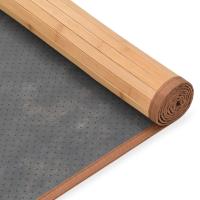 vidaXL Alfombra de bambú marrón 80x200 cm - details 3