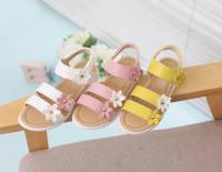 Sandalias De Verano Para Niñas 2024 Con 3 Flores Decoración Floral Transpirables Antideslizantes Talla True to Size Para Fiestas Y Vestidos - details 3