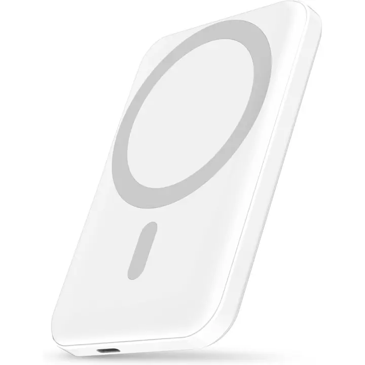 Inalámbrico Power Bank, Magnético Batería Externa 10000mAh, Cargador Inalámbrico 20W Cargador Portátil Carga Rápida, Slim Bateria Portatil Powerbank para iPhone 15 14 13 Pro MAX Plus Samsung Android - 1