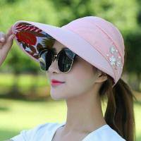 Sombrero De Verano Para Mujer Con Pico Ancho Plegable Protección UV Sombreros De Playa Capaz De Protegerse Del Sol - details 9